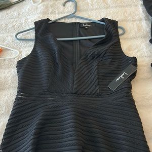 Lulu black mini dress
